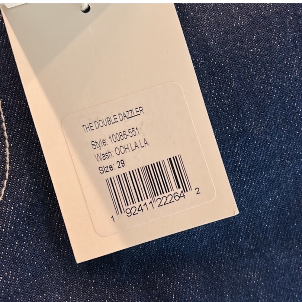NWT DOUBLE DAZZLER IN OOH LA LALA WASH JEANS HIGH RISE LITTLE STRETCH - Picture 7 of 11